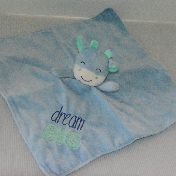 Baby Starters Toys Baby Starters Blue Giraffe Plush Lovey Blanket
